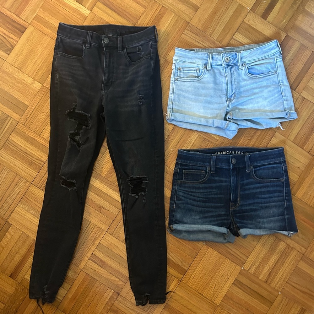 AE Jeans and Jean Shorts
